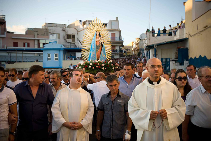 Festa della Madonna di Porto Salvo a Lampedusa
